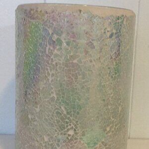 Iridescent Mosaic Candle Holder